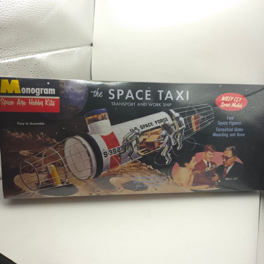 New Sealed Monogram The Space Taxi 0194 Willy Ley Space Model Kit 1996 USA